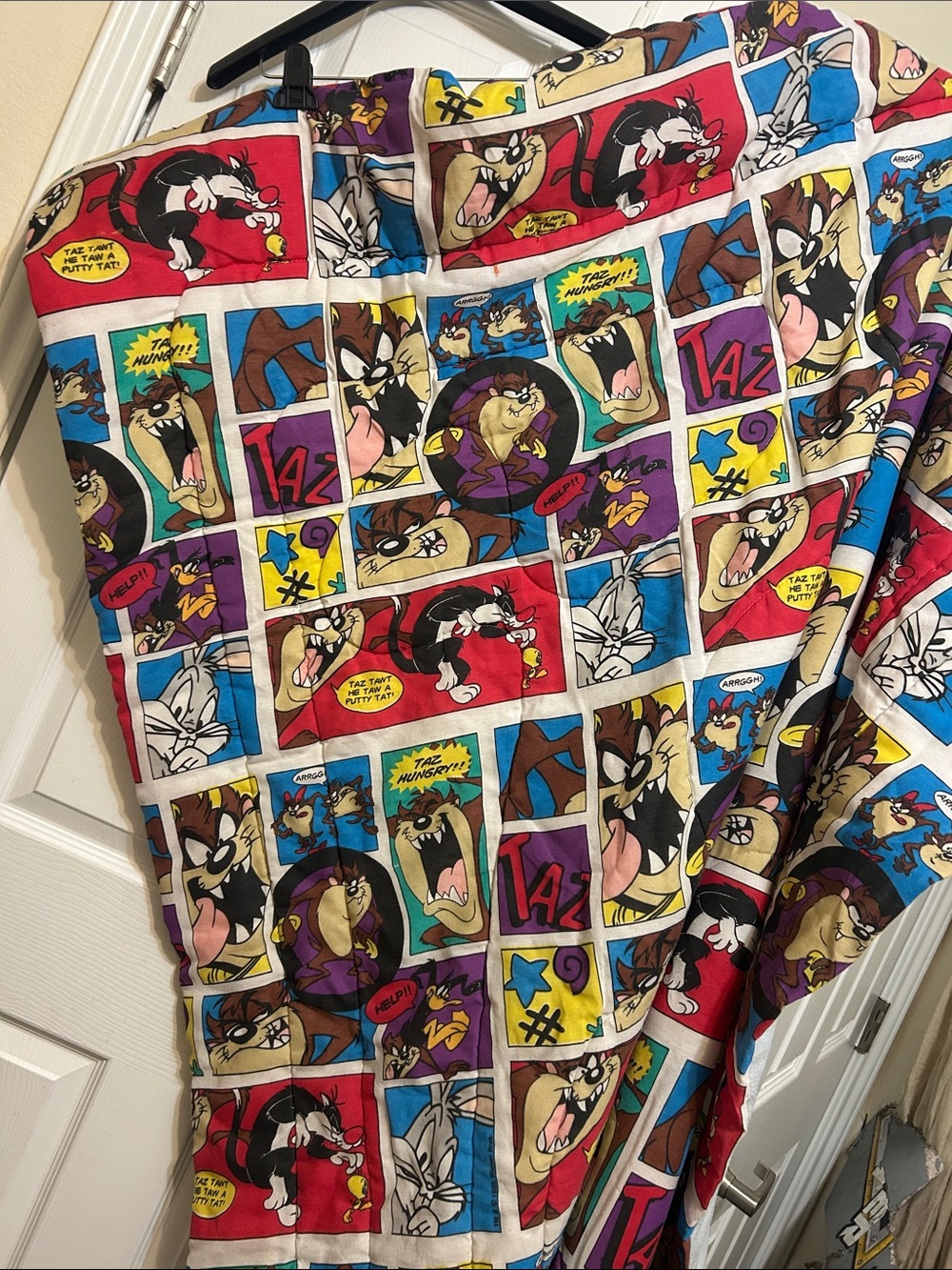 Vintage Looney Tunes Comic Panel Oversized Shirt